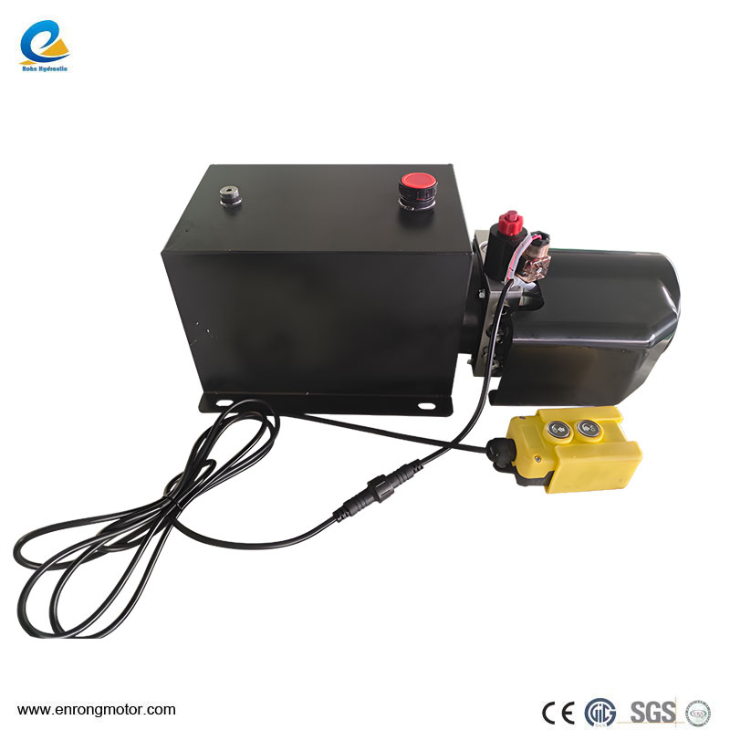 12V3KW12L Single Acting (inklusive trådkontroll) Hydraulisk kraftenhet